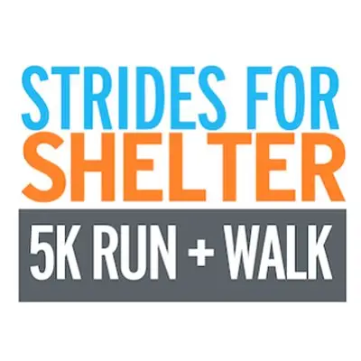 Strides for Shelter 5k and Fun Run logo