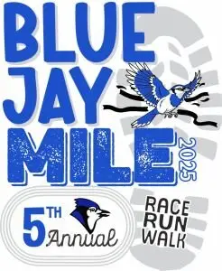 The Blue Jay Mile logo