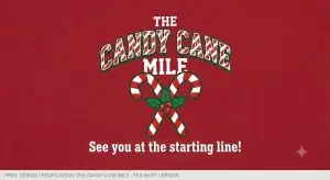 The Candy Cane Mile NH logo