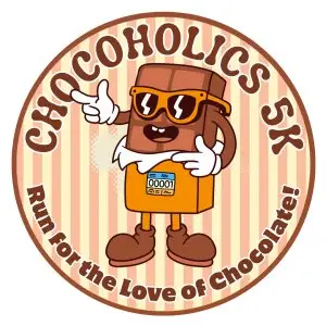 The Chocoholics 5k: West Palm Beach logo