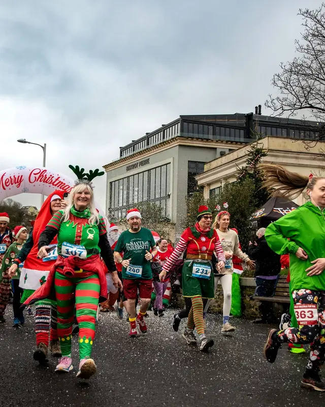 The Great Christmas Fun Run logo