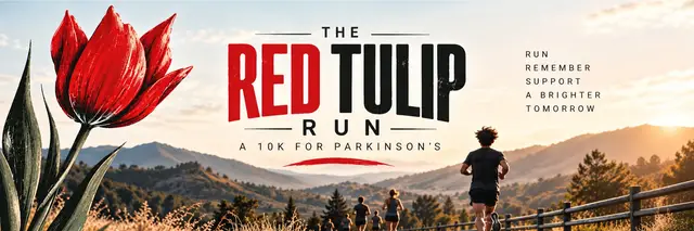 The Red Tulip Run logo