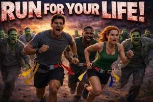 The Run For Your Life 5k Series - The Final Stand logo