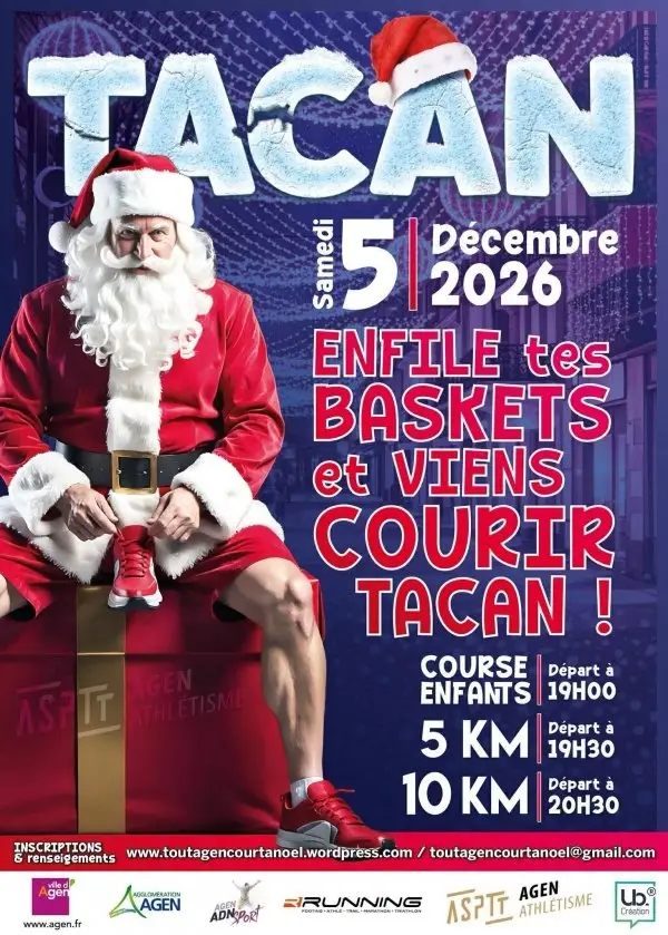 Tout Agen Court à Noël logo