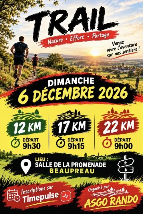 TRAIL DE LA SOURCE 2026 logo