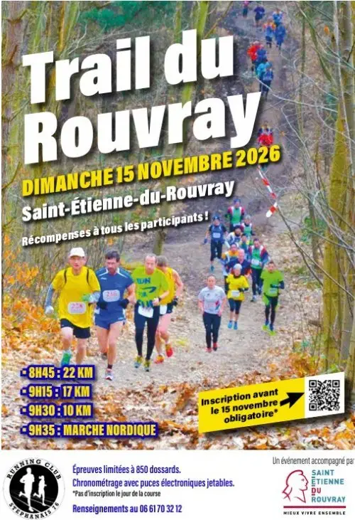 Trail du Rouvray 2026 logo