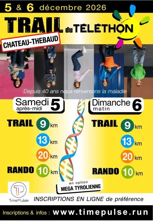 Trail du Téléthon logo