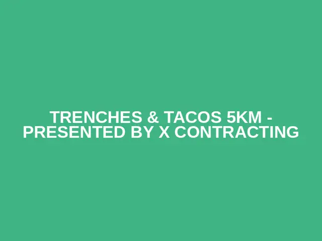 Trenches & Tacos 5km - Presented by X Contracting logo
