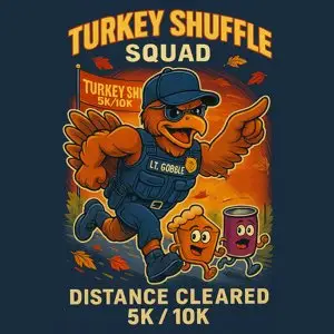 Turkey Shuffle - Little Rock logo