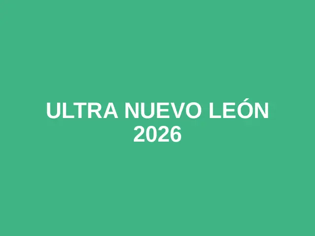 ULTRA Nuevo León 2026 logo