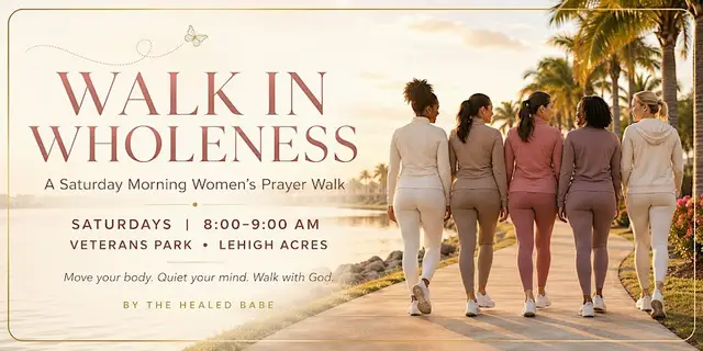 Walk in Wholeness: A Saturday Morning Women’s Prayer Walk logo