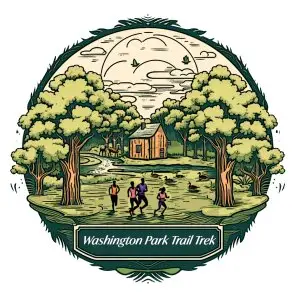 Washington Park Trail Trek logo