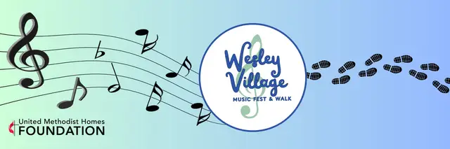 Wesley Village Music Fest & Walk logo