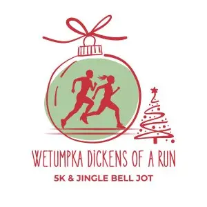Wetumpka Dickens of a Run 5k & Jingle Bell Jot logo
