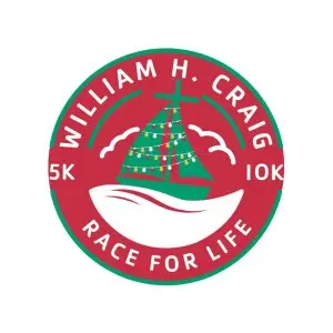 William H. Craig Race for Life 5K and 10K logo