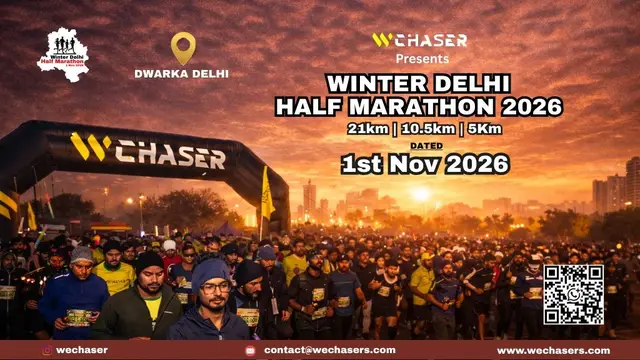 Winter Delhi Half Marathon 2026 logo