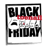 Black Toenail Friday Half Marathon & 7.5 Miler race discount image
