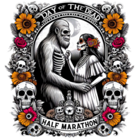 Day of the Dead Half Marathon - Galveston race discount image