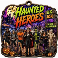 Haunted Heroes 5k, 10k, 15k, Half Marathon - Santa Clarita race discount image