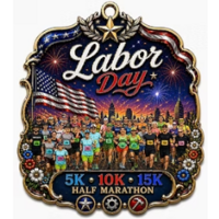 Labor Day 5k, 10k, 15k, Half Marathon race discount image