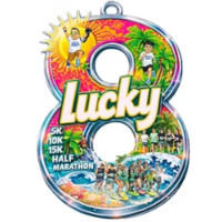 Lucky Eight 5k, 10k, 15k, Half Marathon race discount image