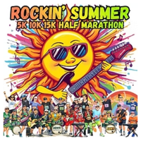 Rockin' Summer 5k, 10k, 15k, Half Marathon race discount image