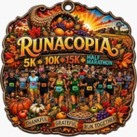 Runacopia 5k, 10k, 15k, Half Marathon race discount image