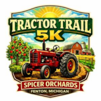 Tractor Trail 5K race discount image