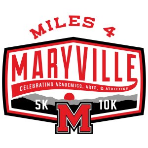 Miles 4 Maryville 10K, 5K & 1Mile Run/Walk Logo