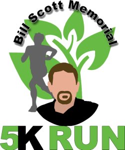 The Bill Scott Memorial 5K Walk/Run Logo