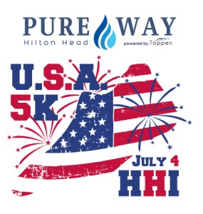 USA 5K - Hilton Head Island Logo