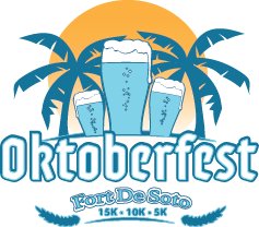 Fort De Soto Oktoberfest 15K•10K•5K Logo
