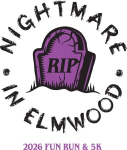 Nightmare In Elmwood 5k Logo