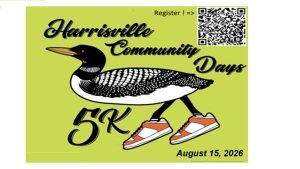 Town of Diana Harrisville Community Days 5K Logo