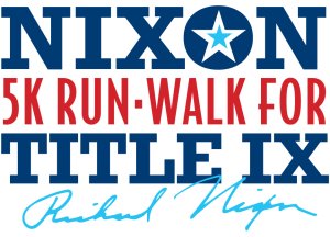 Nixon 5K for Title IX Logo
