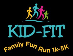 KID-FIT Family Fun Run 5K & 1K - All Ages Logo