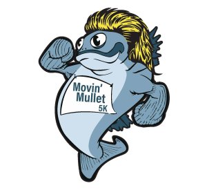 Movin' Mullet 5k Run Logo