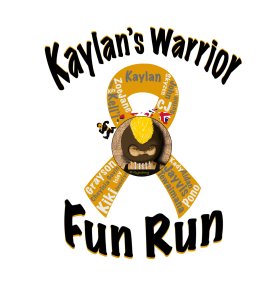Kaylan's Warrior Fun Run Logo
