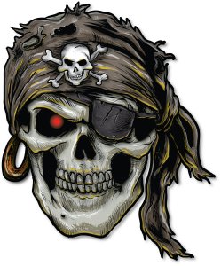 Pirate 5K, 10K & 13.1, Temple, TX (16) Logo
