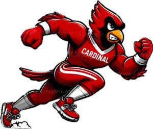 Gainesville High School Cardinal 5K Run/Walk Logo