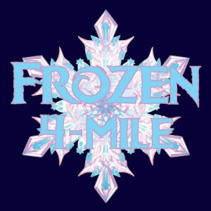 Frozen 4-Mile Logo