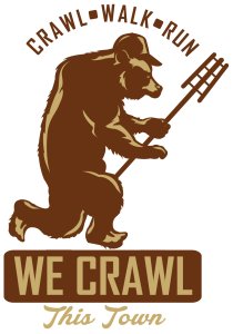 We Crawl this Town- 5k and Beer Mile Relay - Camarillo Logo