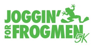 Joggin' for Frogmen 5K - Virginia Beach, VA Logo