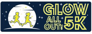 Glow All Out 5K Glow Run Logo