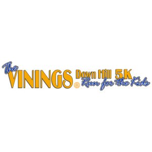 The Vinings Down Hill 5K Run for the Kids Logo