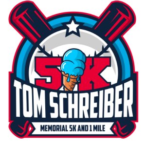 Tom Schreiber Memorial 5K and 1 Mile Logo