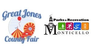 The Great Jones County Fair 5K Race Logo