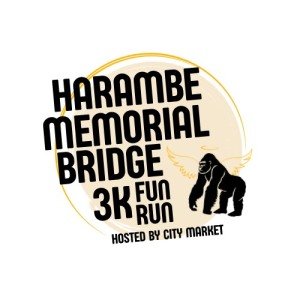 Harambe Memorial Run at Bridgeway Station Logo
