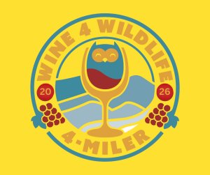 Wine 4 Wildlife 4-Miler Logo
