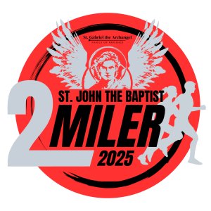 St. John The Baptist 2 Miler Run/Walk Logo